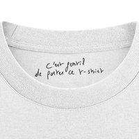 Pack T-Shirt (Noir ou blanc) + Vinyle dédicacé